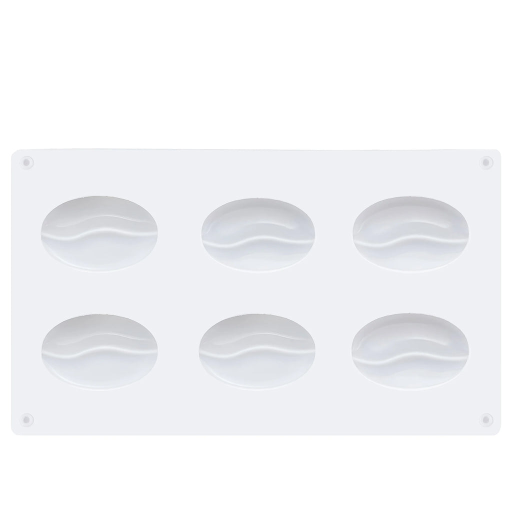 6pcs Chicco di Caffè Stampo