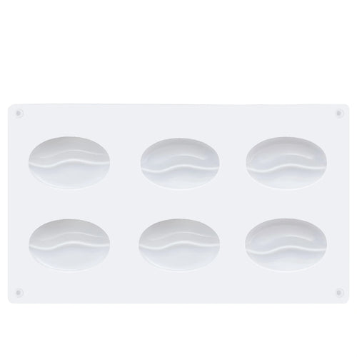 6pcs Chicco di Caffè Stampo