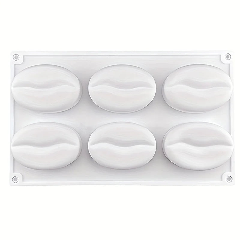 6pcs Chicco di Caffè Stampo
