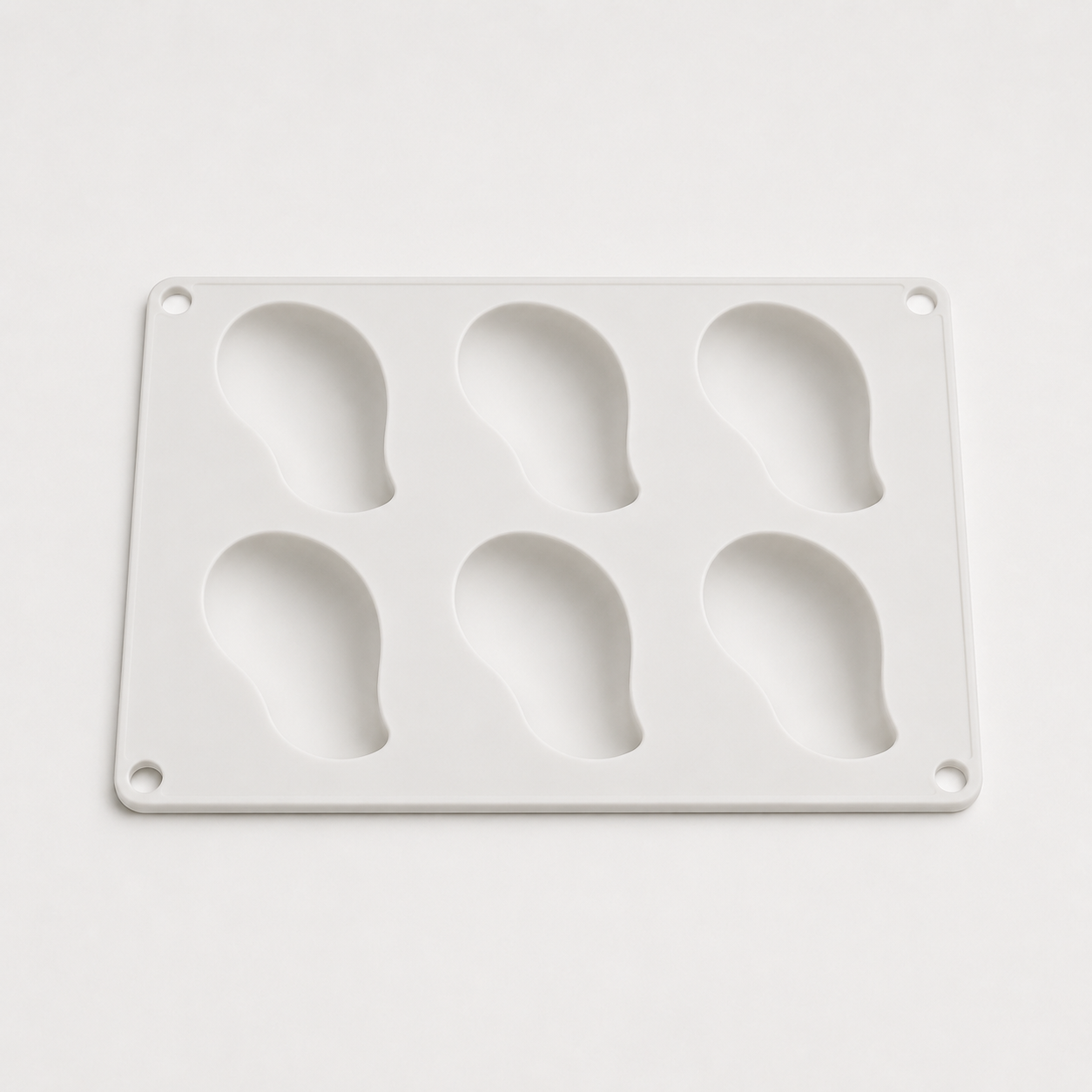 6pcs Mango Stampo Silicone 3D